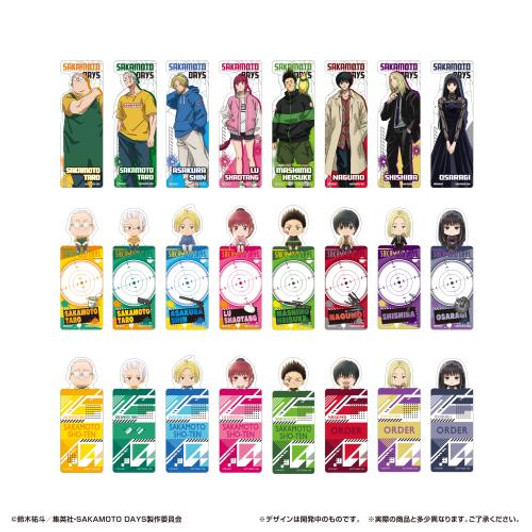  Bandai Bookmark Collection SAKAMOTO DAYS Complete Box Set 