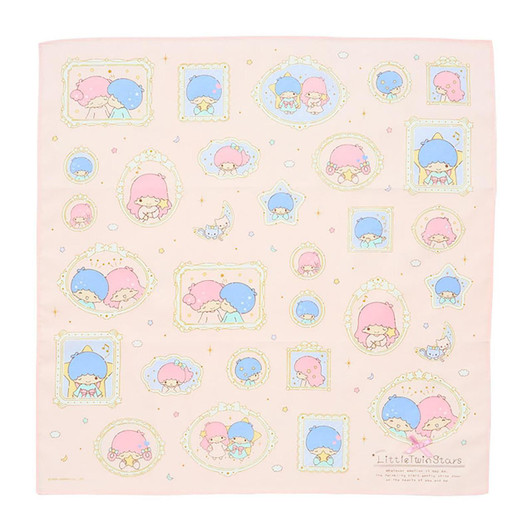  Sanrio LittleTwinStars Handkerchief (Frame Design) 676918 