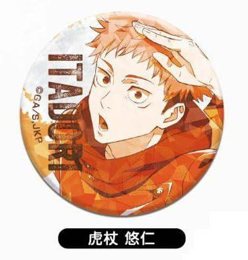  HASEPRO Kira Together CAN Badge Jujutsu Kaisen Letter Collection 01 Yuji Itadori 