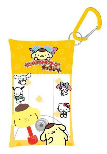  HASEPRO Sanrio C Chocolate Multi Clear Case S04 Pompompurin 