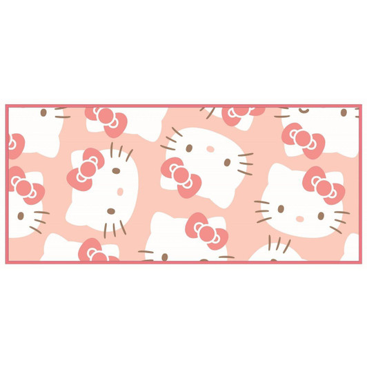 T's Factory Sanrio Fluffy Face Towel Hello Kitty 