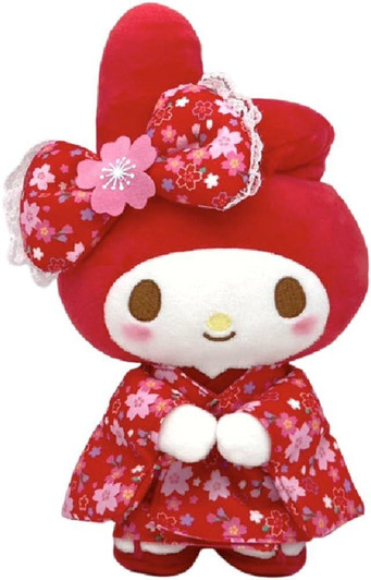  Nakajima Sanrio Plush Cherry Blossom Kimono S My Melody RD 