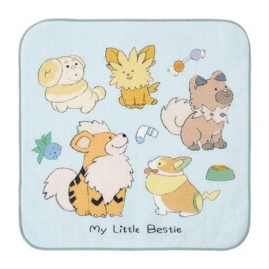 Pokemon Center Original Hand Towel My Little Bestie Sitting