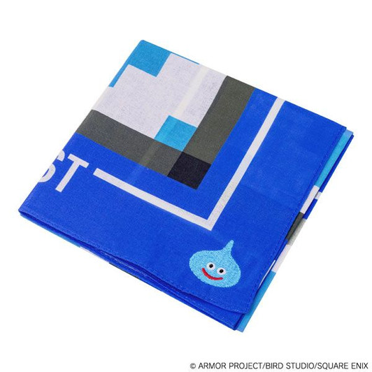 Square Enix Dragon Quest Dot Field Handkerchief /Hand Towel - Slime Appears!
