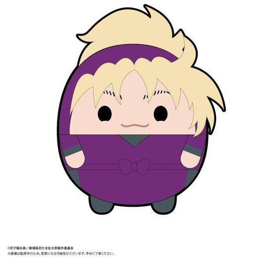  Max Limited Movie Version Nintama Rantaro Dokutake Ninja Corps Strongest Strategist Fuwa Kororin M Size - Takamaru Saito Plush Toy 