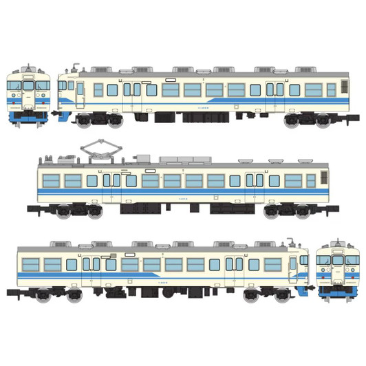  Tomytec JR Series 413 (Hokuriku Line/New Painting) 3 Cars Set A (N scale) 