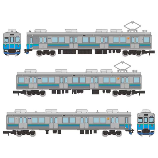  Tomytec Izu Kyuko Series 8000 (TA-6 Configuration) 3 Cars Set E (N scale) 