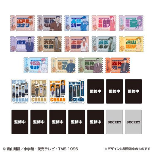  Bandai Life Mobile Sticker Collection Detective Conan Vol. 3 (28 Piece Box) 