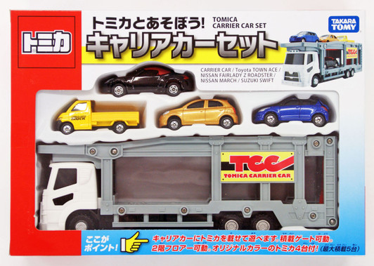Takara Tomy 423249 Tomica Town Car Carrier Set