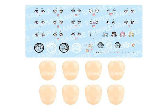  Kotobukiya Sousai Shoujo Teien 1/10 Customized Face & Decals Set Vol.5 [Ragho no Erika Design for Yuuki Madoka A] 