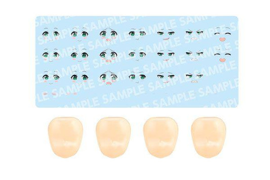  Kotobukiya Sousai Shoujo Teien 1/10 Customized Face & Decals Set Vol.4 [Designed by En Morikura] 