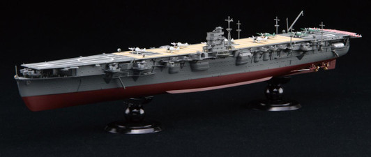  Fujimi 1/700 Japanese Aircraft Carrier Hiryu Full Hull Model (With Wooden Deck Sticker) Plastic Model 