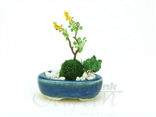  Platz 1/12 The Bonsai: Koban Bowl Group Planting (Dark Blue) 