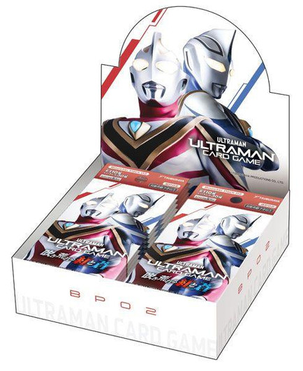 Other Ultraman Card Game Booster Pack 02 Raging Crimson And Blue [BP02] (BOX 24 Pcs.)