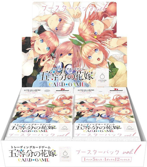 Bushi Road Creative The Quintessential Quintuplets Card Game Booster Pack Vol.1
