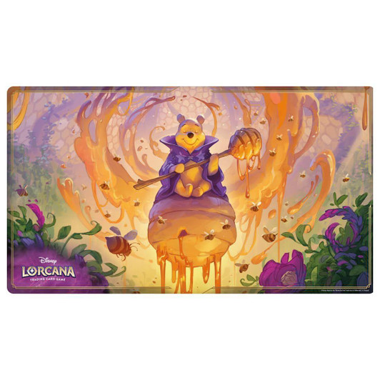 Takara Tomy Disney Lorcana TCG JPN Official Playmat "Winnie The Pooh Honey Wizard"