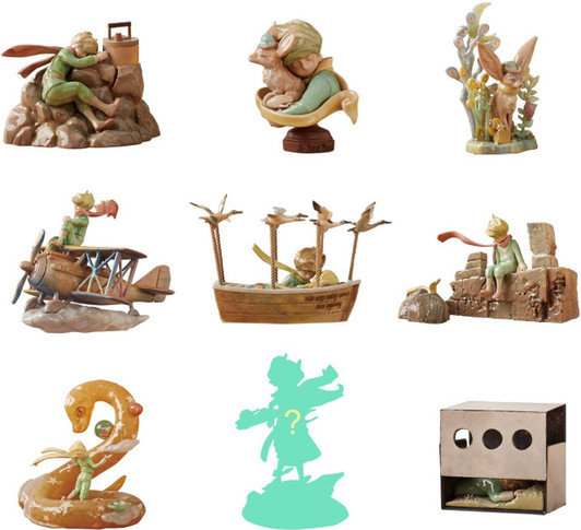  Kaiyodo Le Petit Prince Zu & Pi Le Petit Prince 2 Star Wandering Song (8pcs Random Box) 