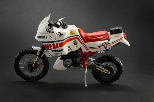  Platz 1/9 Yamaha Tenere 660 1986 Paris-Dakar Rally Plastic Model 