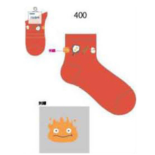 Other Howl's Moving Castle Embroidery Socks 23/25 