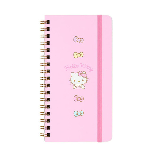  Sanrio Hello Kitty Slim Ring Notebook with Elastic Band 430731 