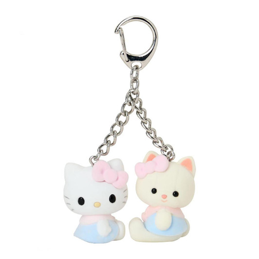  Sanrio Hello Kitty Yujin Retro Plush Collection Keychain 530743 
