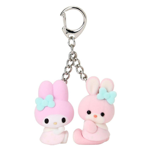  Sanrio My Melody Yutaka Retro Plush Collection Keychain 530760 