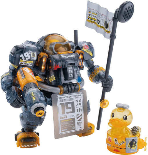  Wave SOSKILL B.Duck & SPA.Duck [19th Anniversary Black Samurai Limited Edition] Plastic Model 