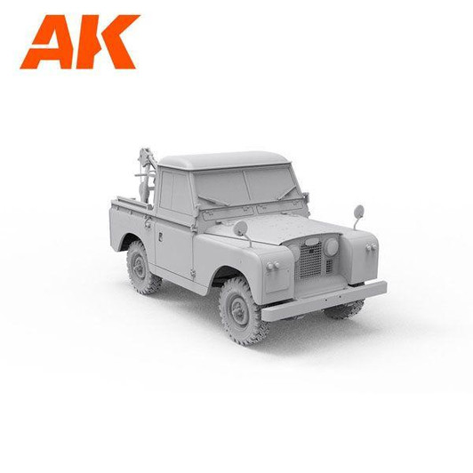 Other Platz 1/35 Land Rover 88 Series IIA Crane-Tow Truck Plastic Model 