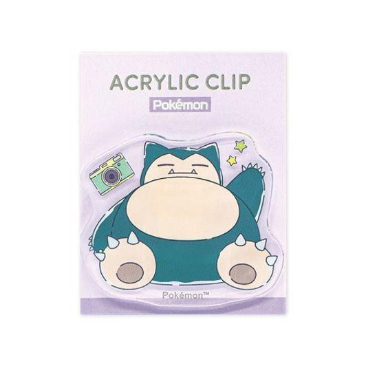 Pokemon Center Original Pokemon Center Die-Cut Acrylic Tulip/Snorlax