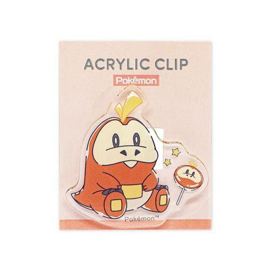 Pokemon Center Original Pokemon Center Die-Cut Acrylic Clip Tulip/Fuecoco