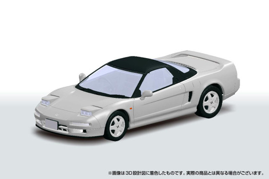  Aoshima RakuPla Snap Kit No.19-SS Honda NA1 NSX (Sebring Silver) Plastic Model 