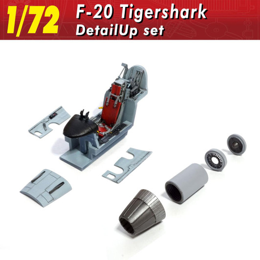 Other 1/72 F-20 Tigershark Prototype Unit 2/3 Detail Up Set Plastic Model 