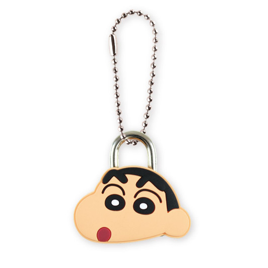 T's Factory T's Factory Crayon Shin-chan Mascot Padlock Keychain Shin-chan-2