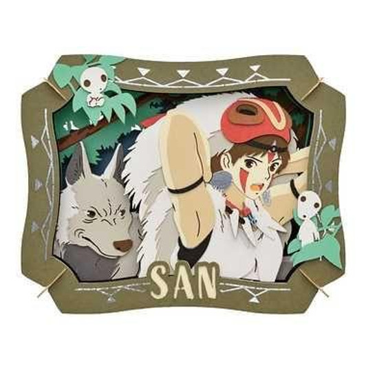  Ensky Paper Theater PT-332X - Sun (Studio Ghibli: Princess Mononoke) 