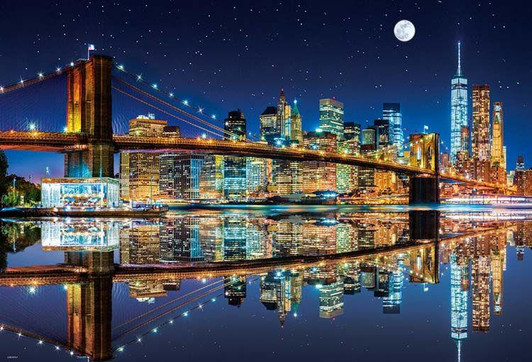 Beverly 1000-055 Jigsaw Puzzle New York Brooklyn Bridge (1000 Pieces)