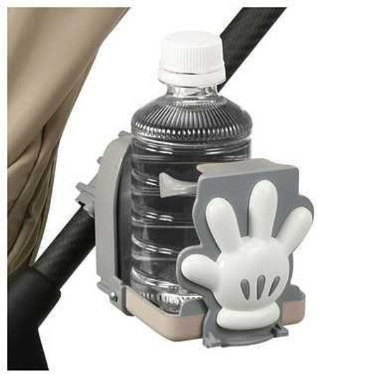  Takara Tomy Foldable drink holder Mickey Mouse (Gray) 