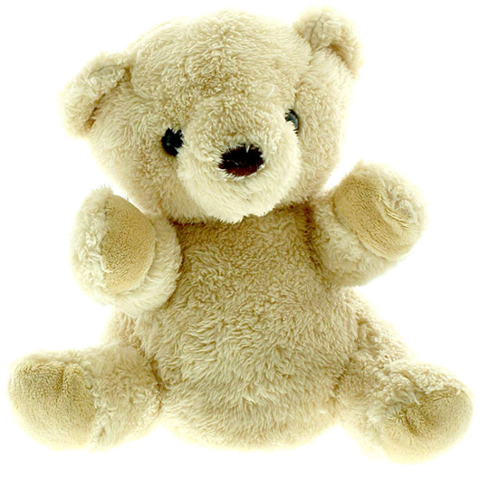TAKE OFF Hand Puppet Bear Beige
