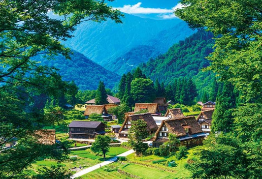 Beverly 300-016 Jigsaw Puzzle Historic Villages of Gokayama (300 Pieces)