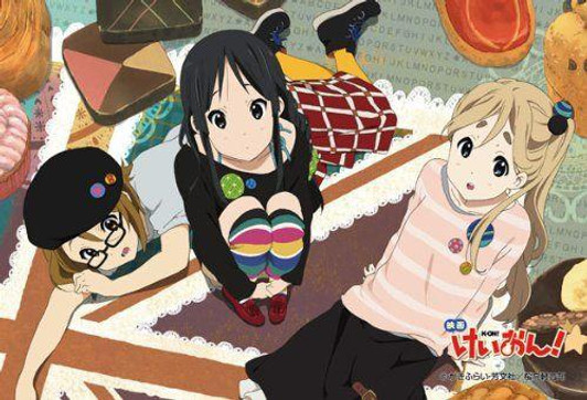  Beverly M108-117 Jigsaw Puzzle K-On! Ritsu, Mio, Mugi London Style (108 Pieces) 