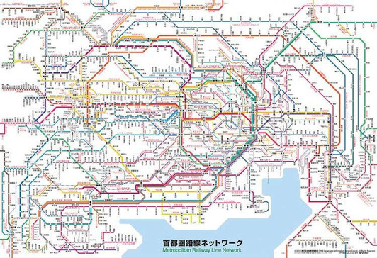  Beverly 300-012 Jigsaw Puzzle Capital Region Railway Network (300 Pieces) 