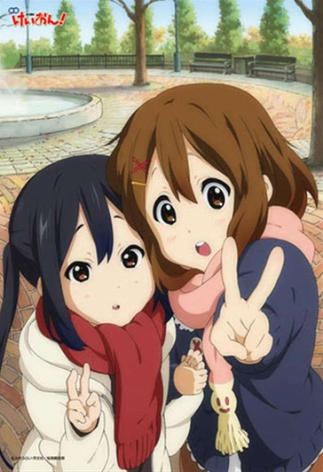 Beverly 93-074 Jigsaw Puzzle Movie K-On! Azunyan LOVE! (300 Pieces)