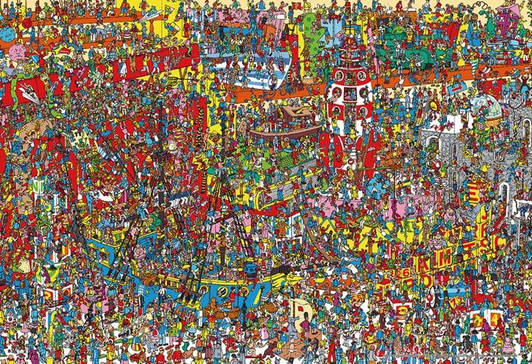 Beverly 500S-019 Jigsaw Puzzle 'Where's Wally? Toyland' (500 Pieces)