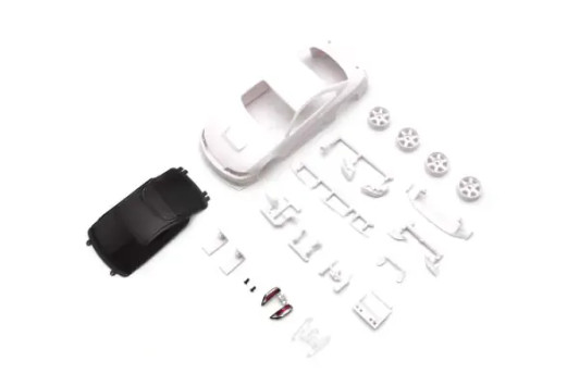 Kyosho MZN229 NISSAN SILVIA S15 White Body set w/rim