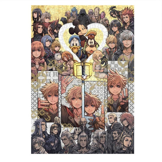 Tenyo Jigsaw Puzzle KINGDOM HEARTS 20th Anniversary Art (1000 Pieces) 