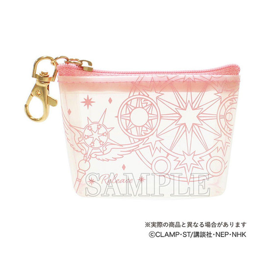  T's Factory Sakura Chocotto Clear Triangle Pouch Cardcaptor Sakura 