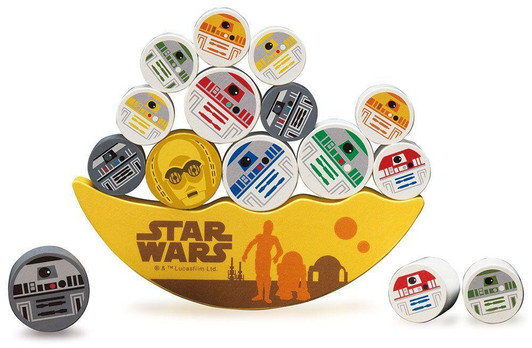  Yanoman 605-05 Jigsaw Puzzle Interior Toy Balance Puzzle STAR WARS Droids (15 Pcs.) 