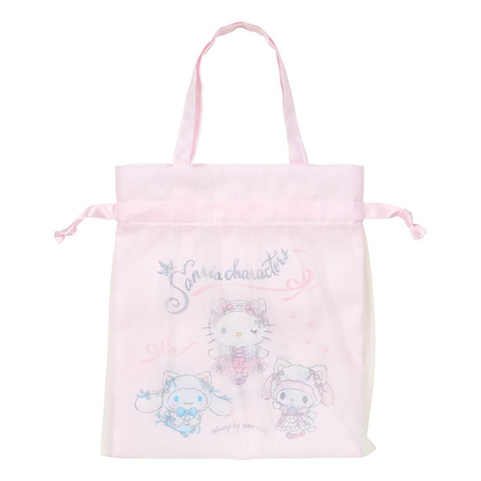  Sanrio Other Handled Pouch (White Cat Ballerina) Characters 463183 