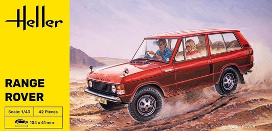  Heller 1/43 Range Rover Plastic Model 