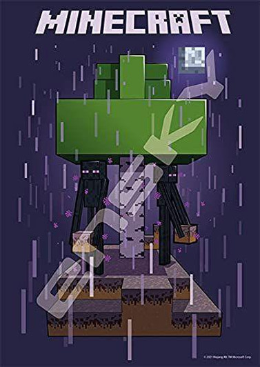 Ensky 208-083 Jigsaw Puzzle MINECRAFT Enderman (208 Pieces)