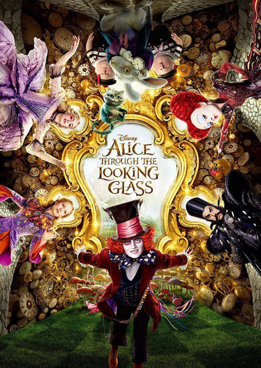  Tenyo D-108-795 Jigsaw Puzzle Alice in Wonderland Through the Looking Glass (108 Pieces) 